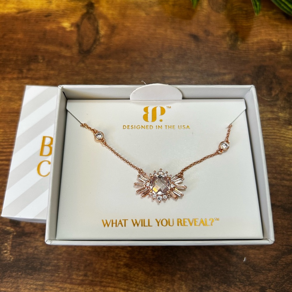 Bomb Party April 2026 “The Mayci Necklace”, Rose Gold